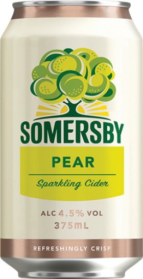 Somersby Pear Cider 4 5 10pk Can 375ml
