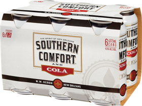 Southern Comfort 4.5 Cola Can 375ml