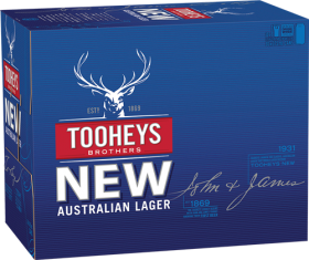 Tooheys New Can  30pk