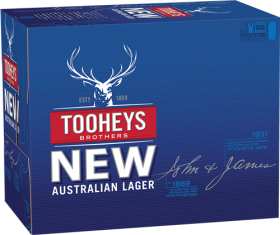 Tooheys New Can 30pk