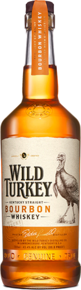 Wild Turkey 81 Proof Bourbon 700ml
