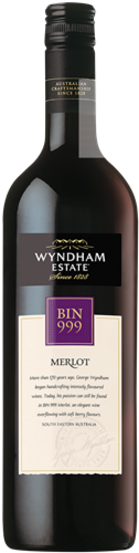 Wyndham Bin 999 Merlot 750ml