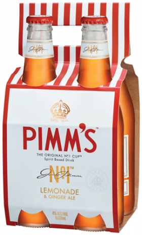 Pimms Lemonade Ginger Ale 4pk