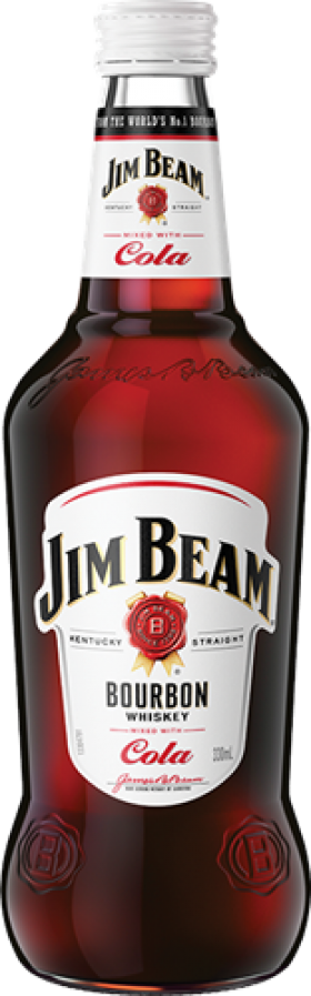 Jim Beam Cola 4pk 330ml Bottle