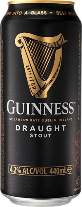 Guinness Extra Stout Can 440ml