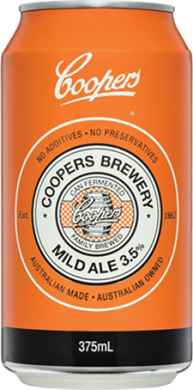 Coopers Mild Ale Cans