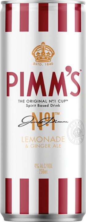 Pimms and Lemonade 4pk Cans