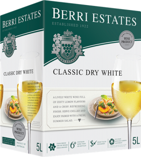 Berri Classic Dry White 5l