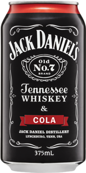Jack Daniels & Cola 4pk