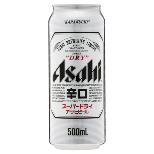 Asahi 500ml Can