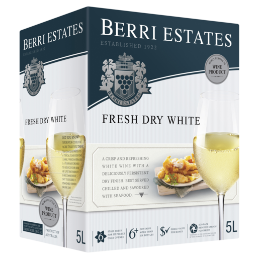 Berri Fresh Dry White 5l