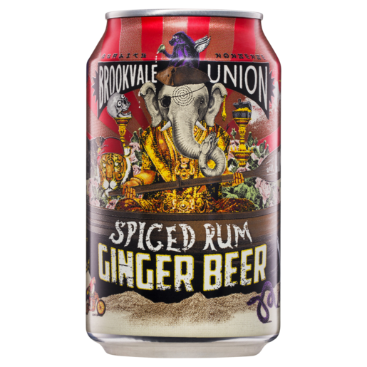 Brookvale Spiced Rum Ginger Beer 6pk Can