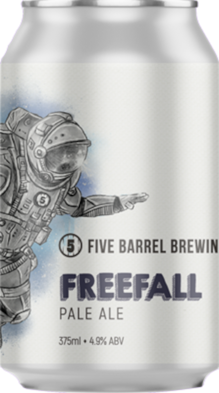 Five Barrel Freefall Pale Ale Can