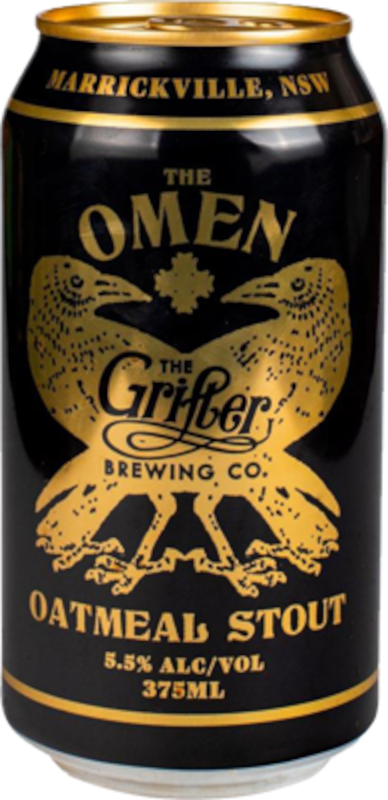 Grifter Brewing Co. The Omen Oatmeal Stout