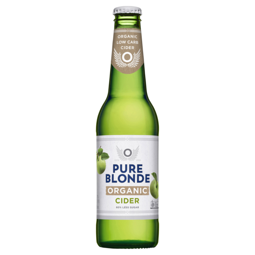 Pure Blonde Organic Apple Cider Stubbies