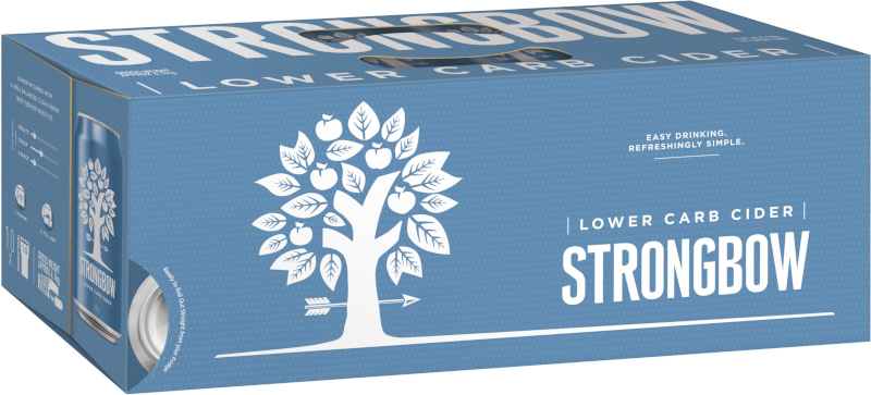 Strongbow Low Carb Cider 10pk Can