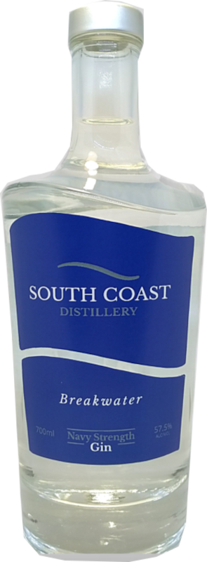 South Coast Distillery Breakwater Navy Strength Gin