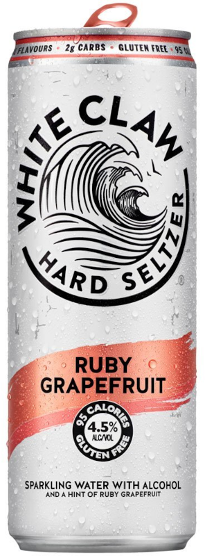 White Claw Ruby Grapefruit Hard Seltzer
