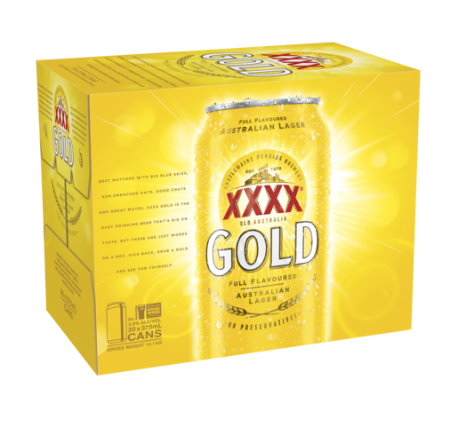 Xxxx Gold 30pk 375ml