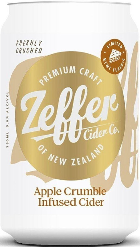 Zeffer Cider Co. Apple Crumble Cider Cans