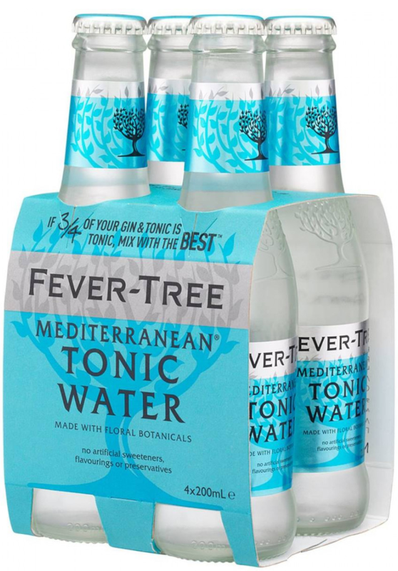 Fever Tree Mediterranean Tonic Water 4pk