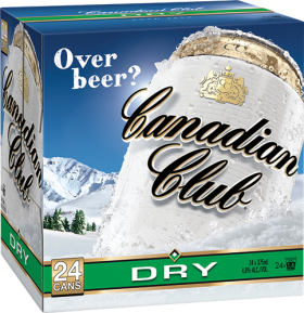 Canadian Club and Dry Cube