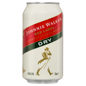 Johnnie Walker Dry Cans