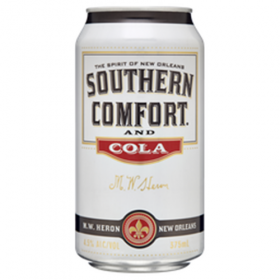 Southern Comfort Cola Cans