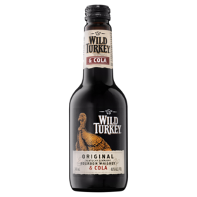 Wild Turkey Cola 4 Pack Bottles