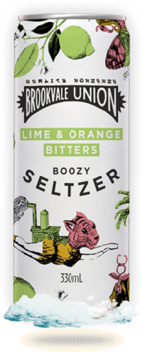 Brookvale Union Seltzer Lime Orange Bitters