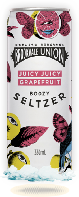 Brookvale Union Seltzer Juicy Grapefruit