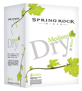 Spring Rock Medium Dry White Cask 4lt