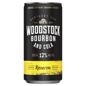Woodstock Cola 12% 4 Pack Cans