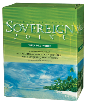 Sovereign Point Classic Dry White 4.4lt Cask