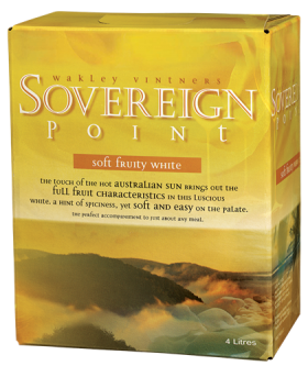 Sovereign Point Soft Fruity White 4.4lt Cask