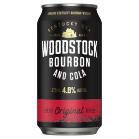 Woodstock Bourbon Cola 6 Pack Cans