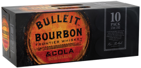 Bulleit Bourbon Cola 10 Pack Cans