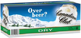 Canadian Club and Dry 10 Pack Cans