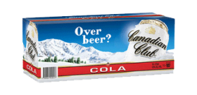 Canadian Club & Cola Cans 10pk