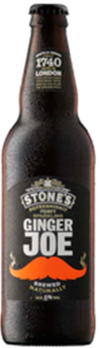 Stones Ginger Joe Ginger Beer Bottles