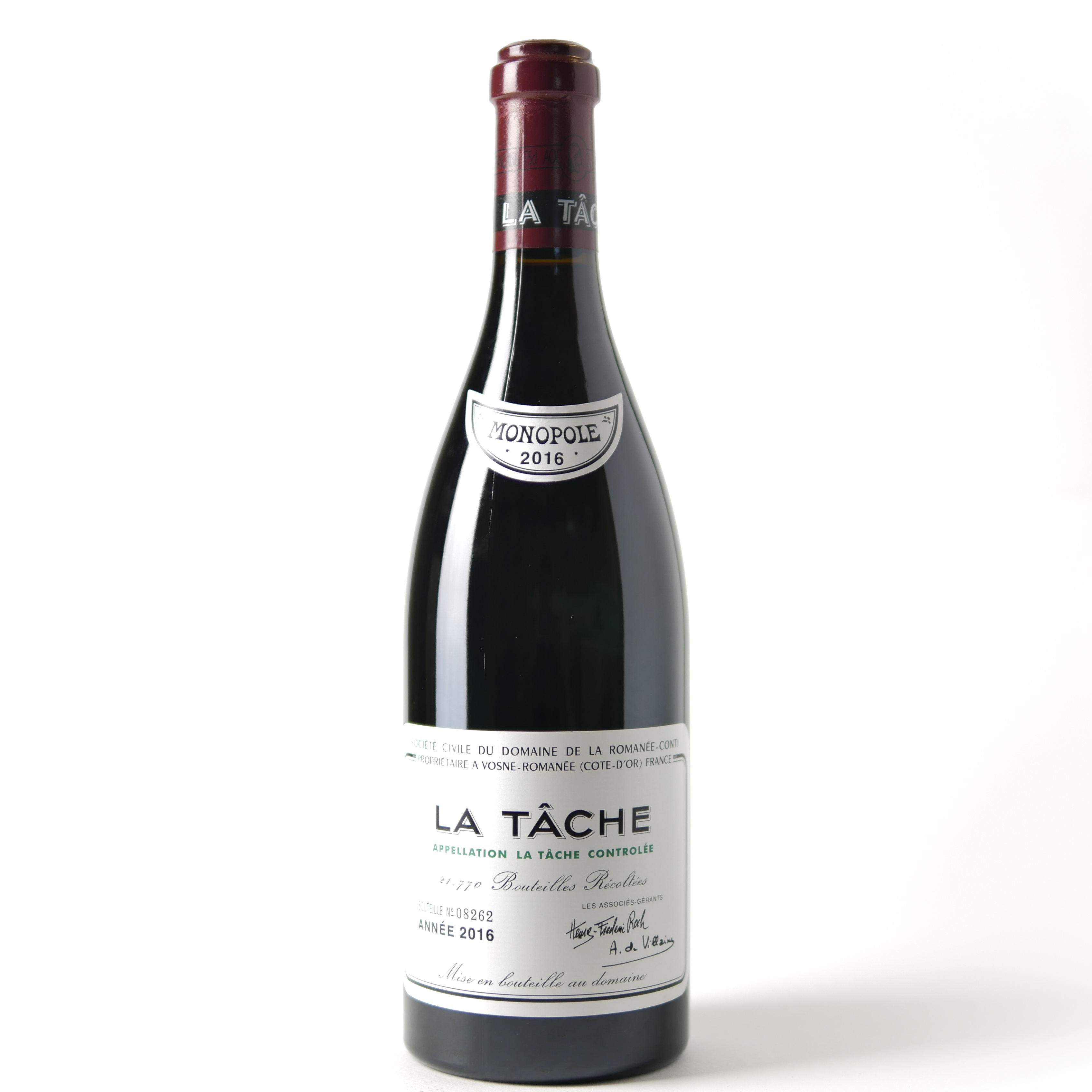 Domaine De La Romanee Conti La Tache 2016