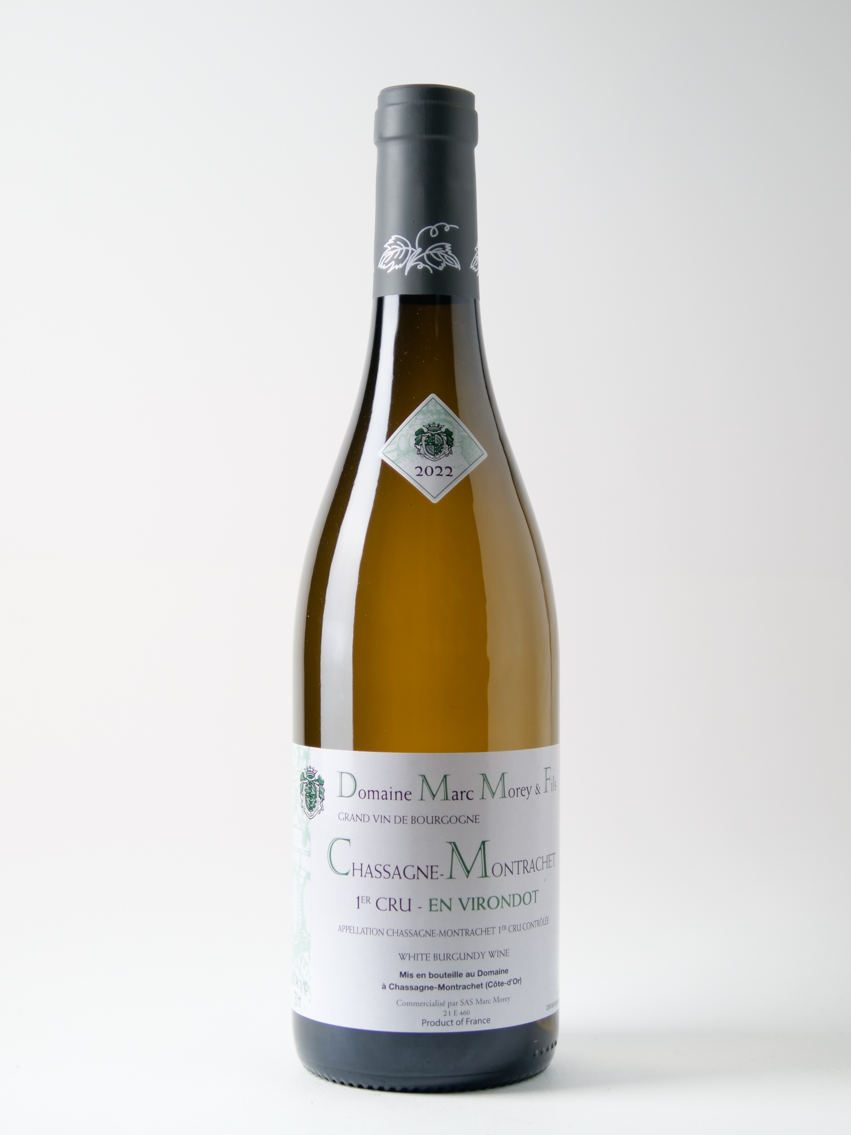 2022 Marc Morey Chassagne Mont 1er Virondot