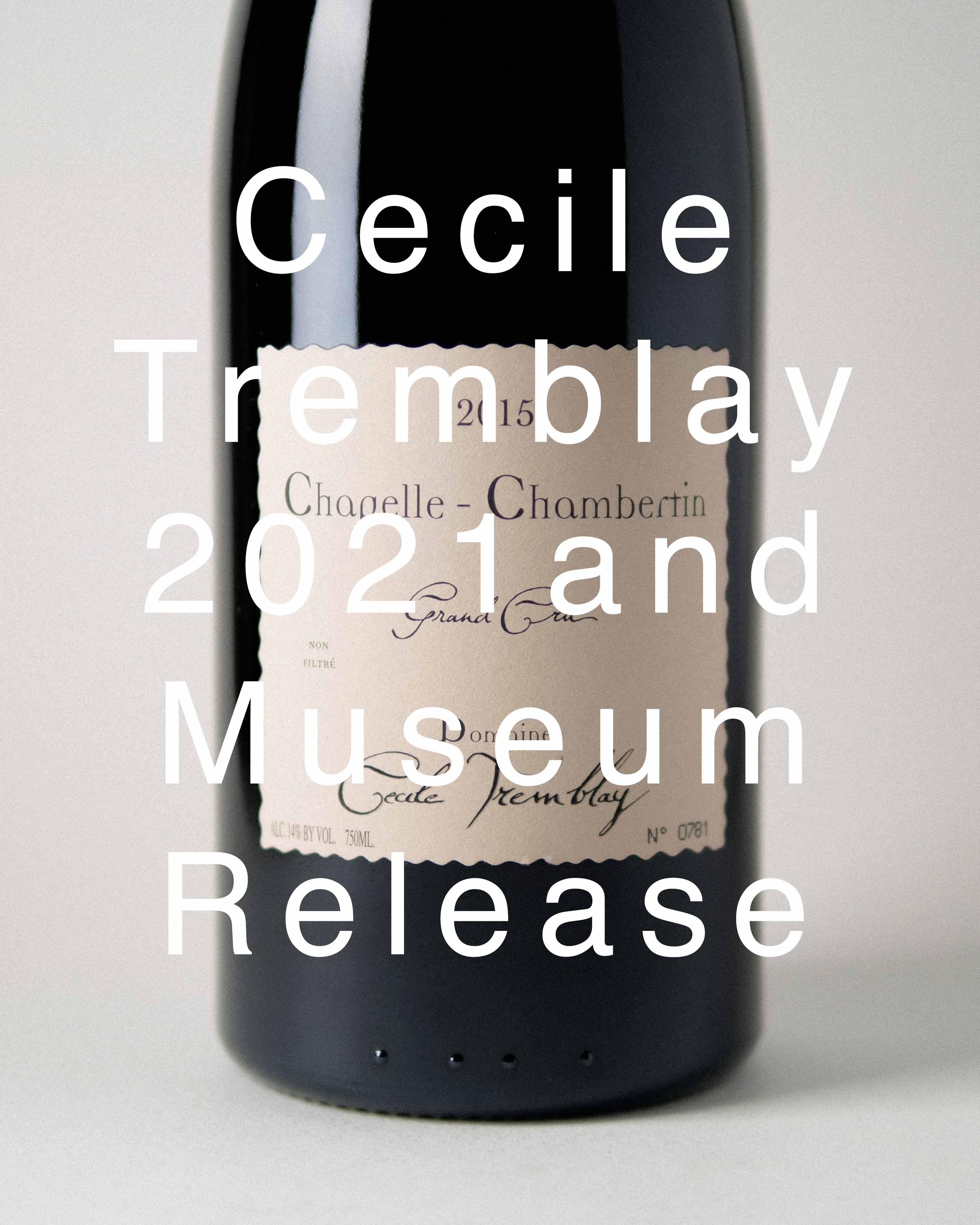 M-r Cecile Tremblay Vosne Romanee 1er 2021