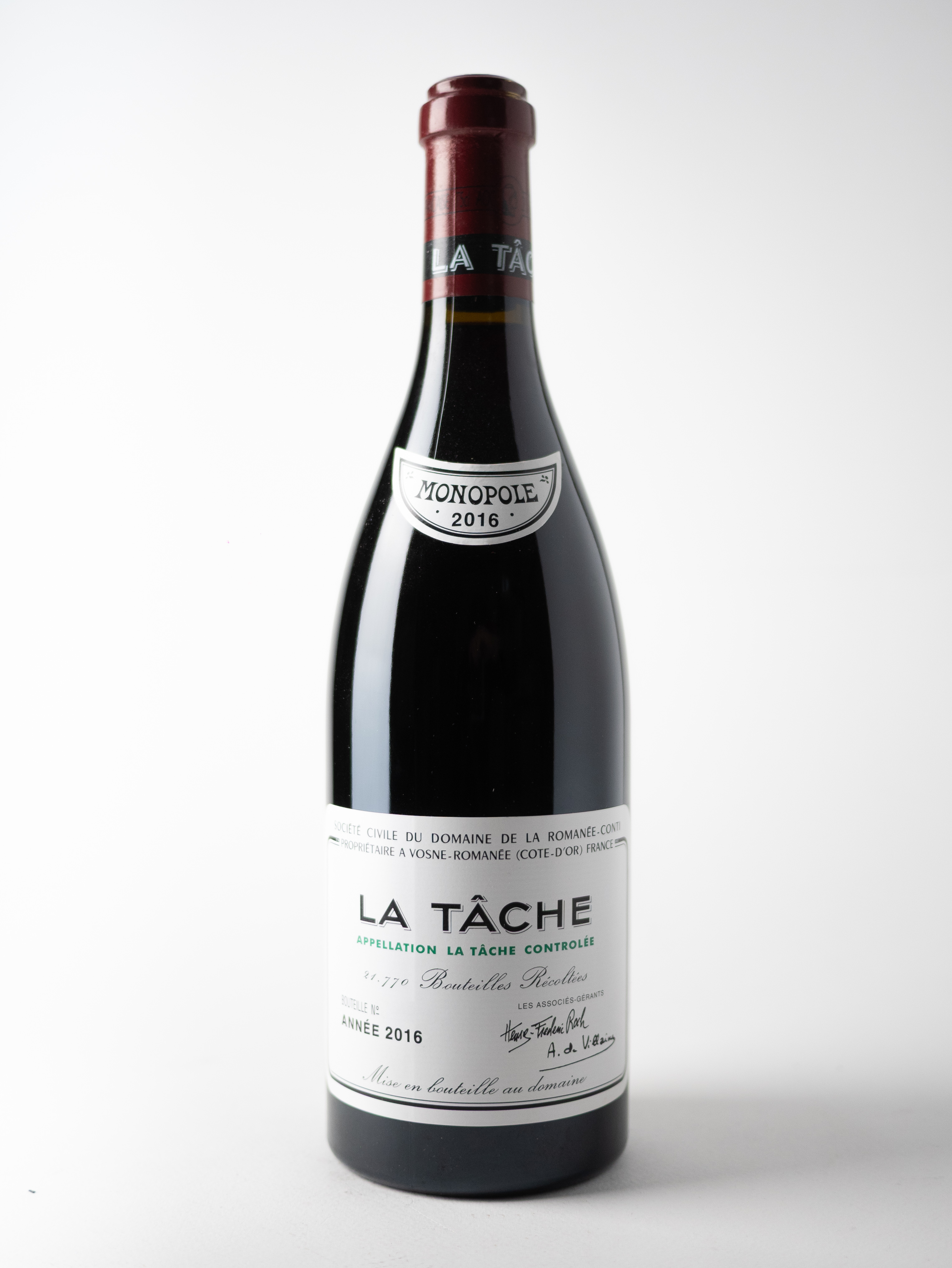 Domaine De La Romanee Conti La Tache 2016