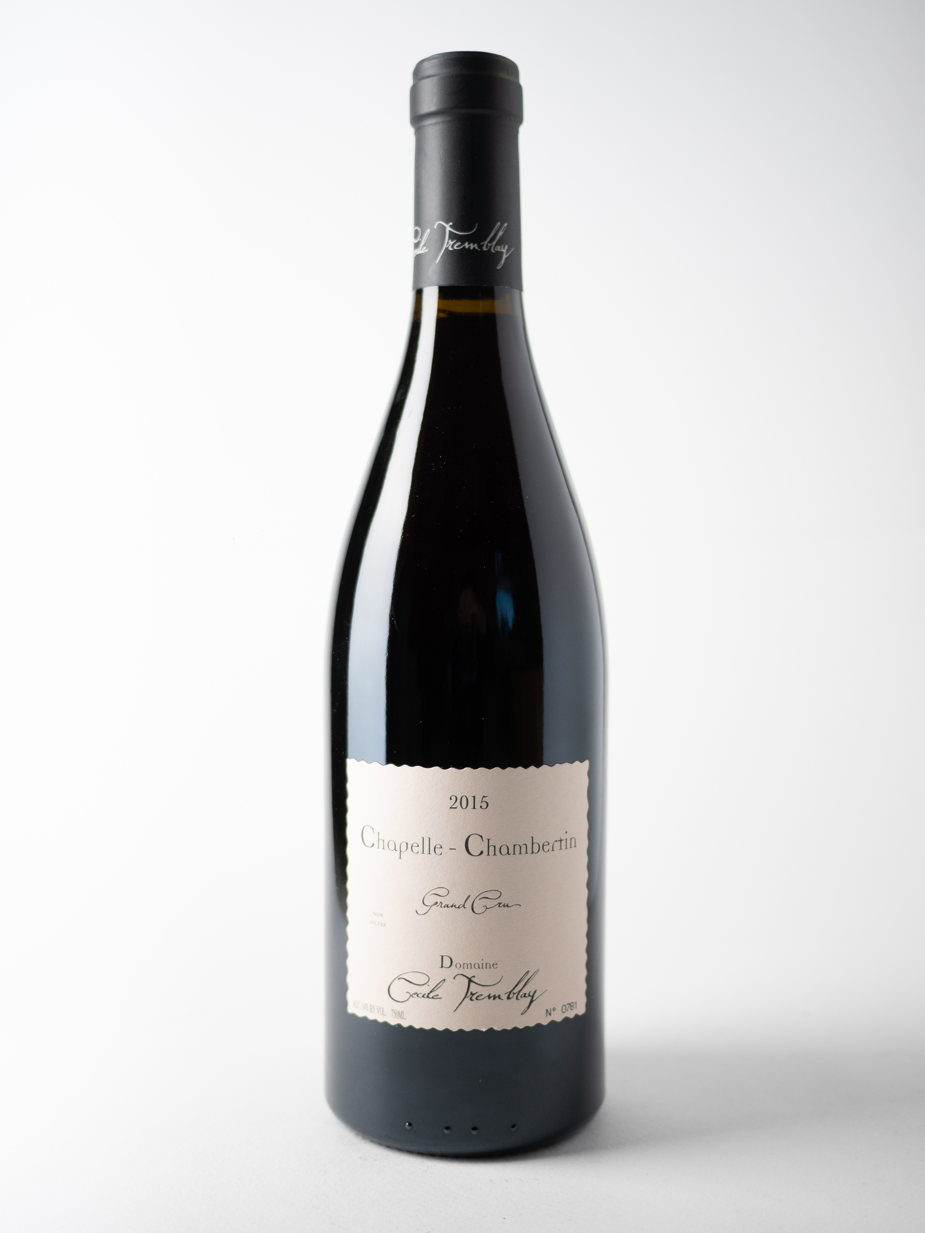 Cecile Tremblay Chapelle Chambertin 2015