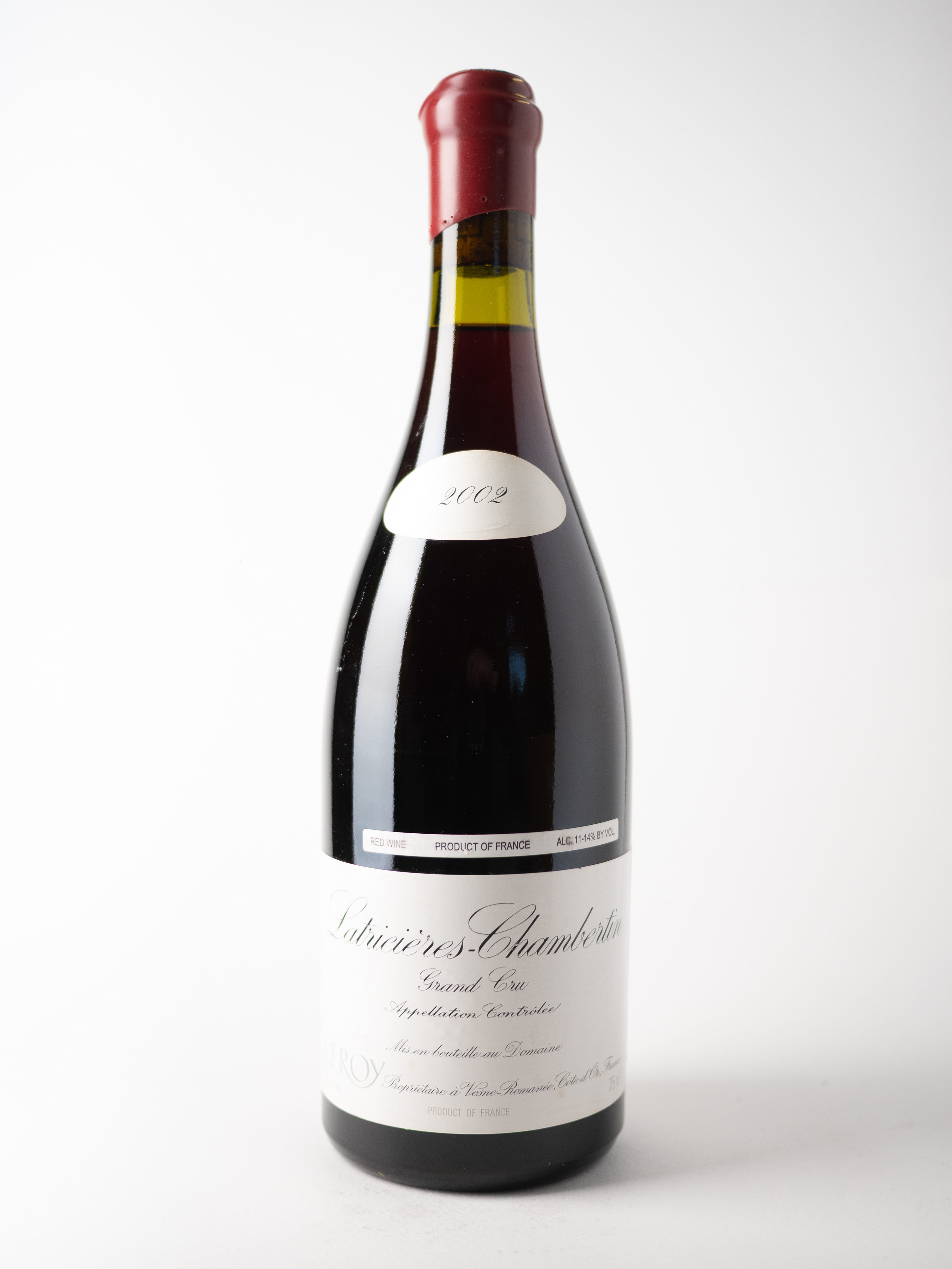 Leroy Latricieres Chambertin 2002