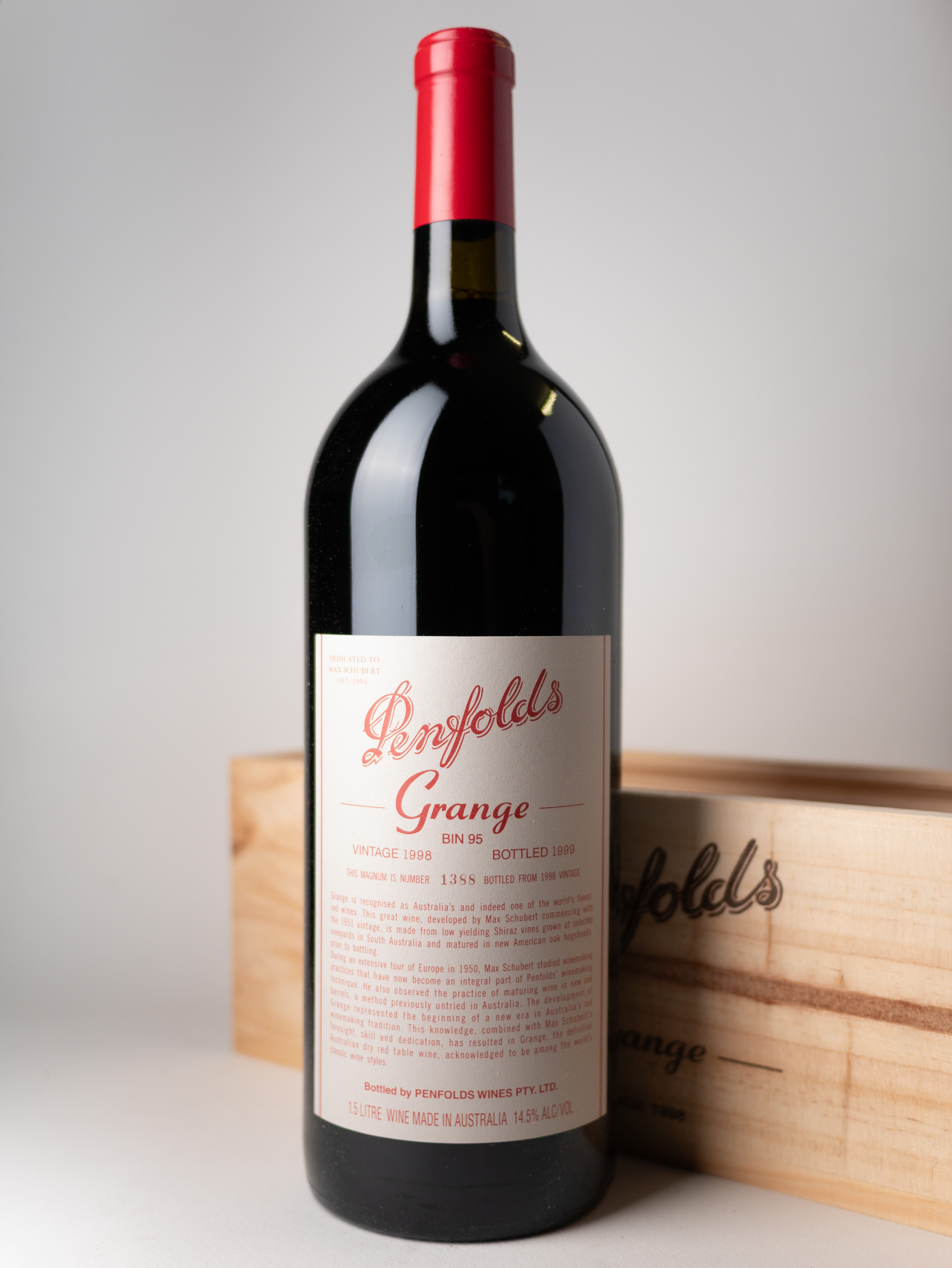 Penfolds Grange Shiraz 1998 1500ml