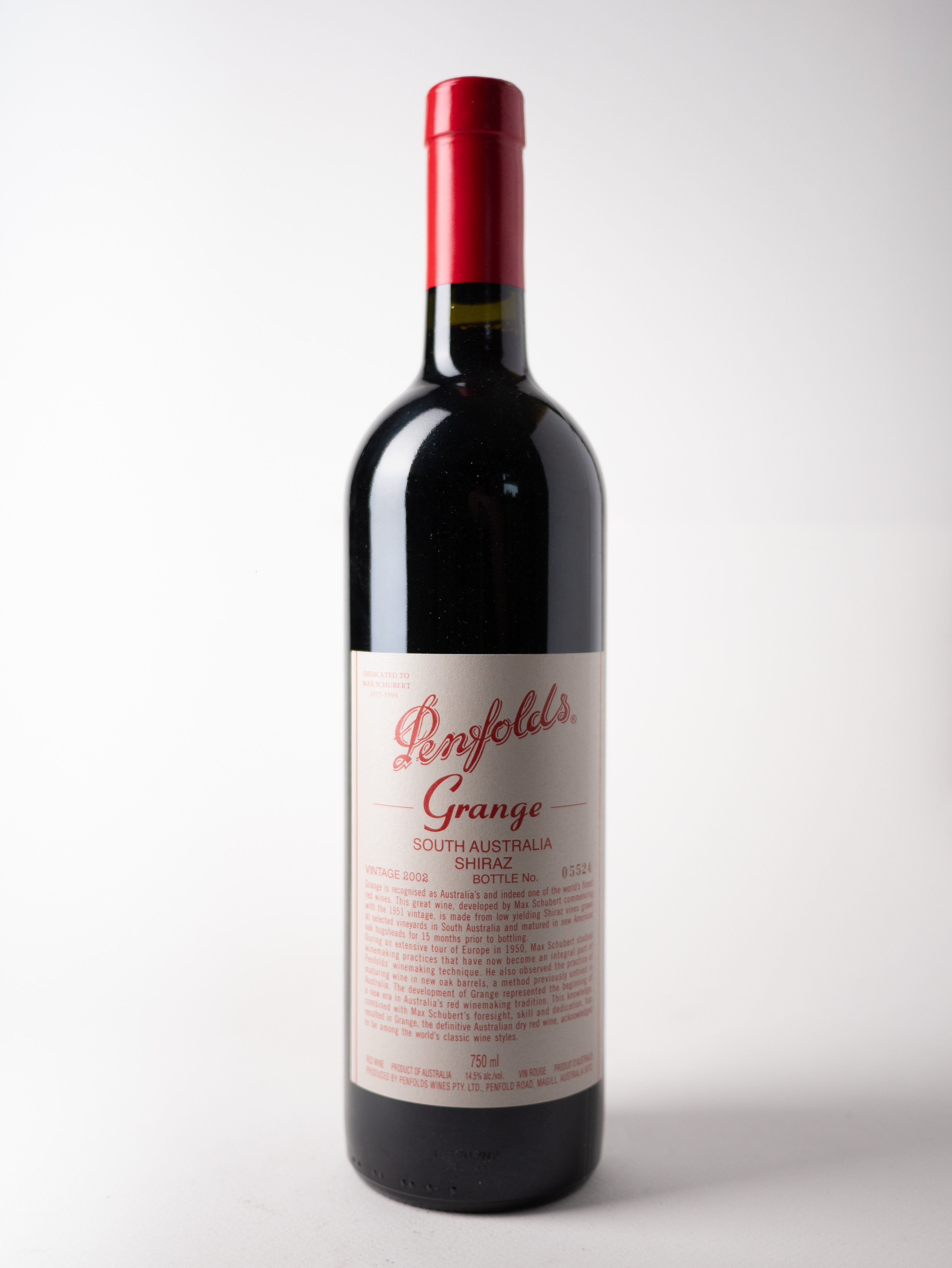 Penfolds Grange Bin 95 Shiraz 2002